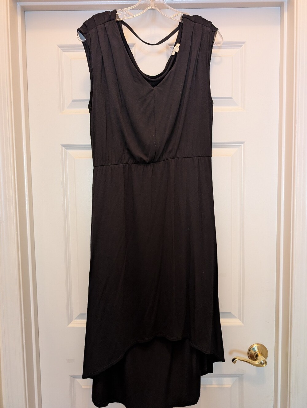 Soma Black High-Low Sleeveless Dress